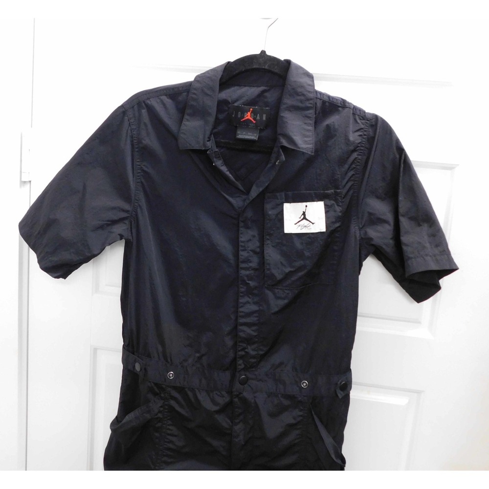 NIKE AIR JORDAN ESSENTIALS FLIGHT UTILITY LIGHTWEIGHT CARGO JUMPSUIT SIZE XS - Picture 3 of 6